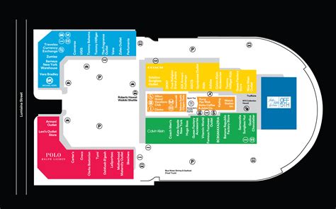 Center Map Featuring Marc Jacobs at Waikele Premium Outlets® .